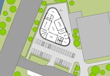 MINT-Zentrum So soll nach ersten Architektenentwürfen das neue MINT-Zentrum in Bensheim aussehen.