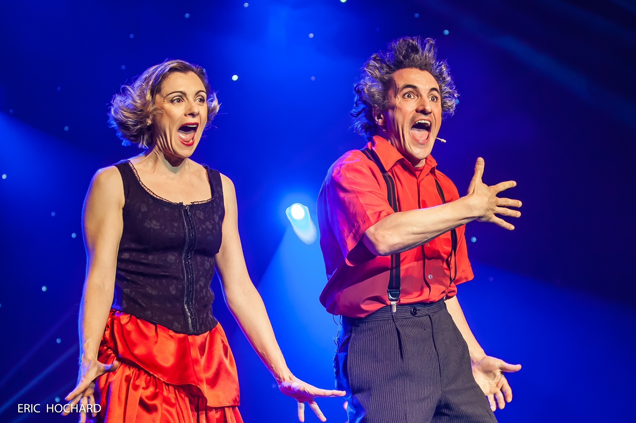 Beim Internationale Straßenfestival Gassensensationen unterhalten auch in diesem Jahr Elastic & Francesca aus Belgien das Publikum mit Comedy und Clownerie vom Feinsten. 