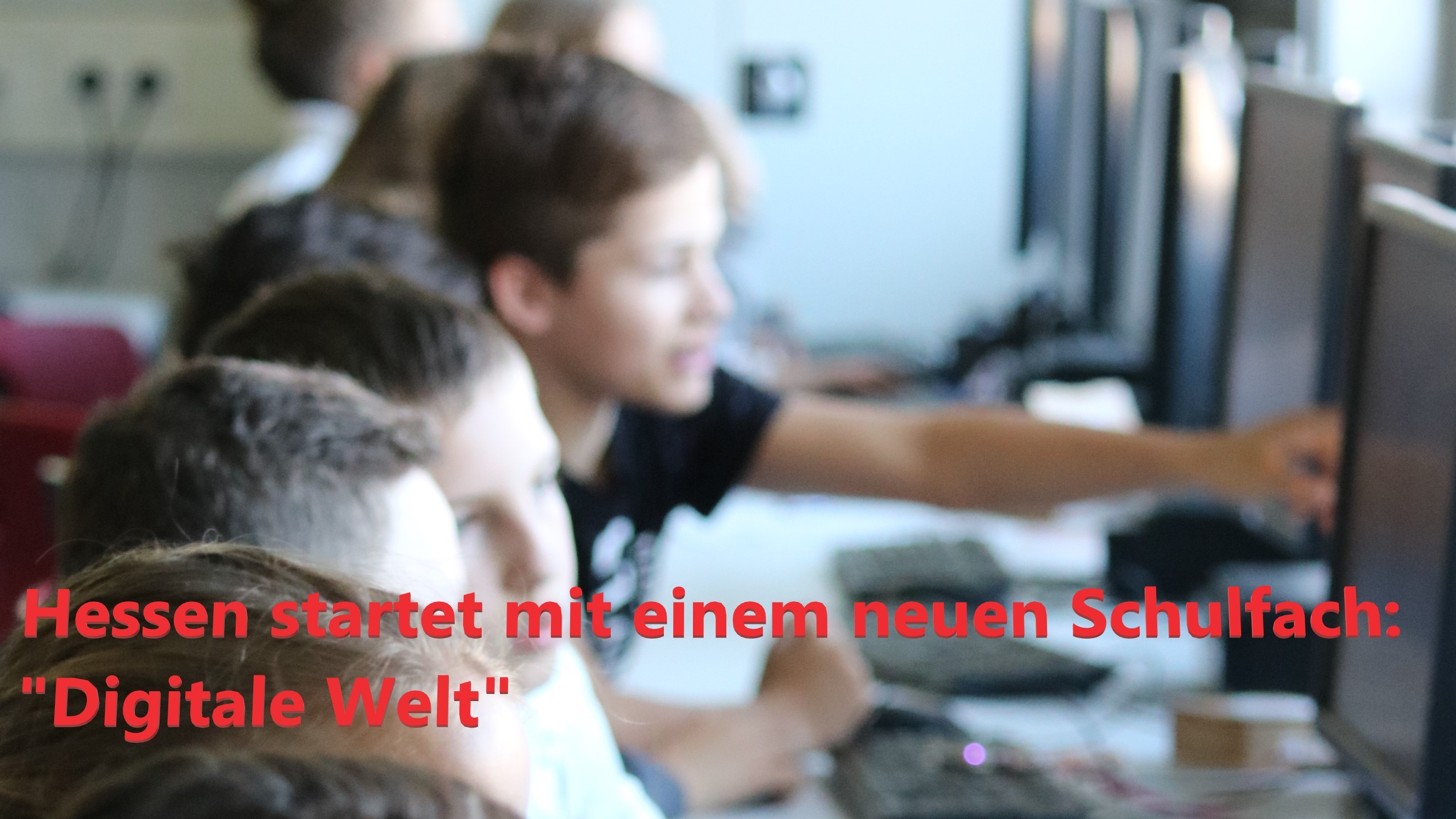 Das neue Unterrichtsfach "Digitale Welt" wird zunächst in 12 hessischen Schulen erprobt.