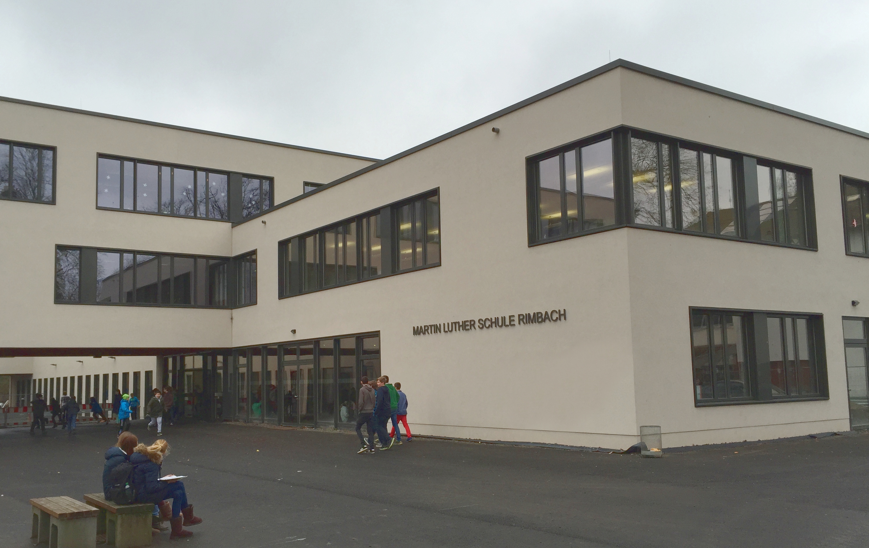 Die Martin-Luther-Schule in Rimbach