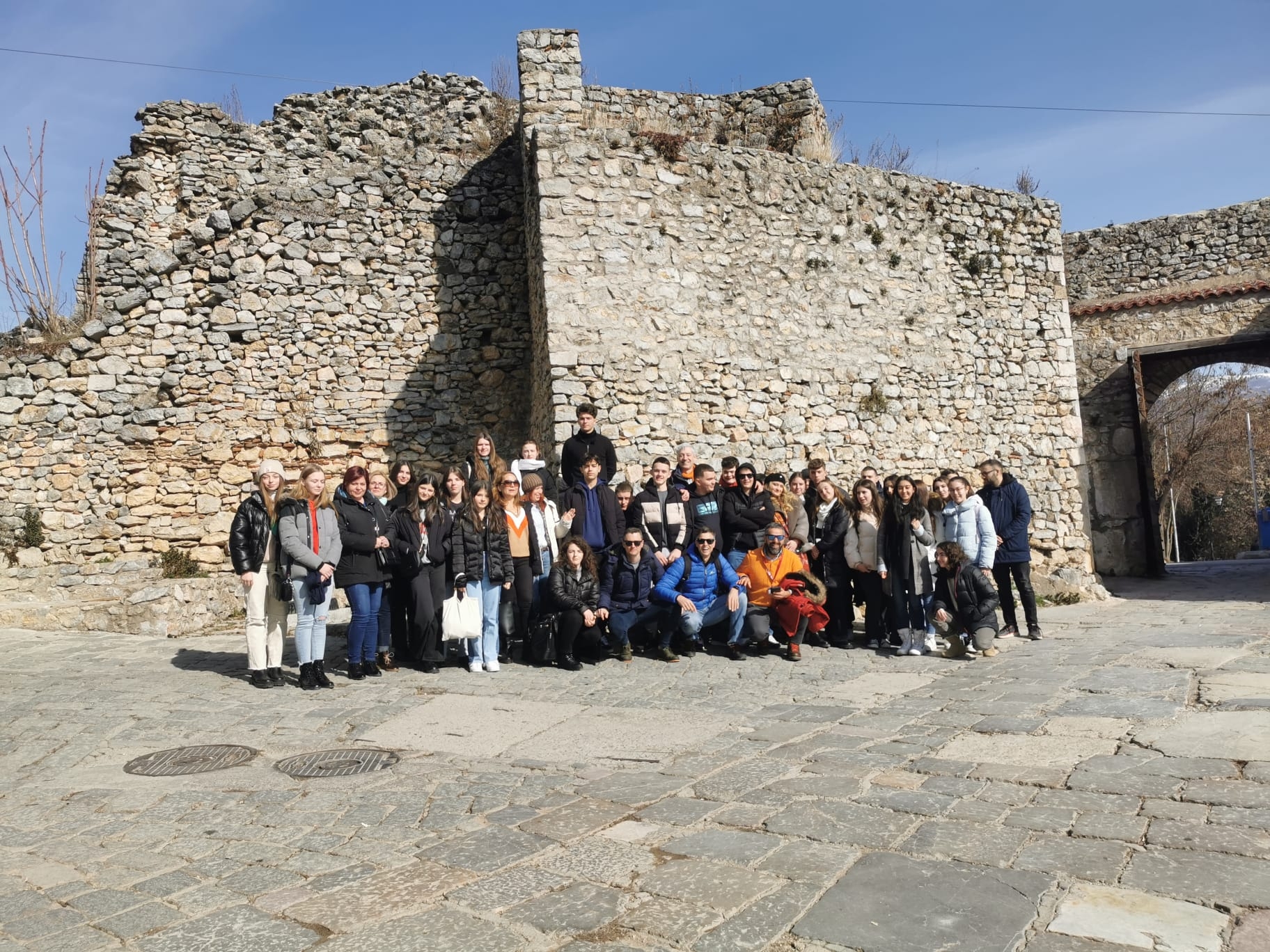 Studienfahrt nach Ohrid, Nord Mazedonien, von Schülerinnen und Schülern aus dem Kreis Bergstraße mit Italien, Spanien, Rumänien, Türkei und Nord Mazedonien