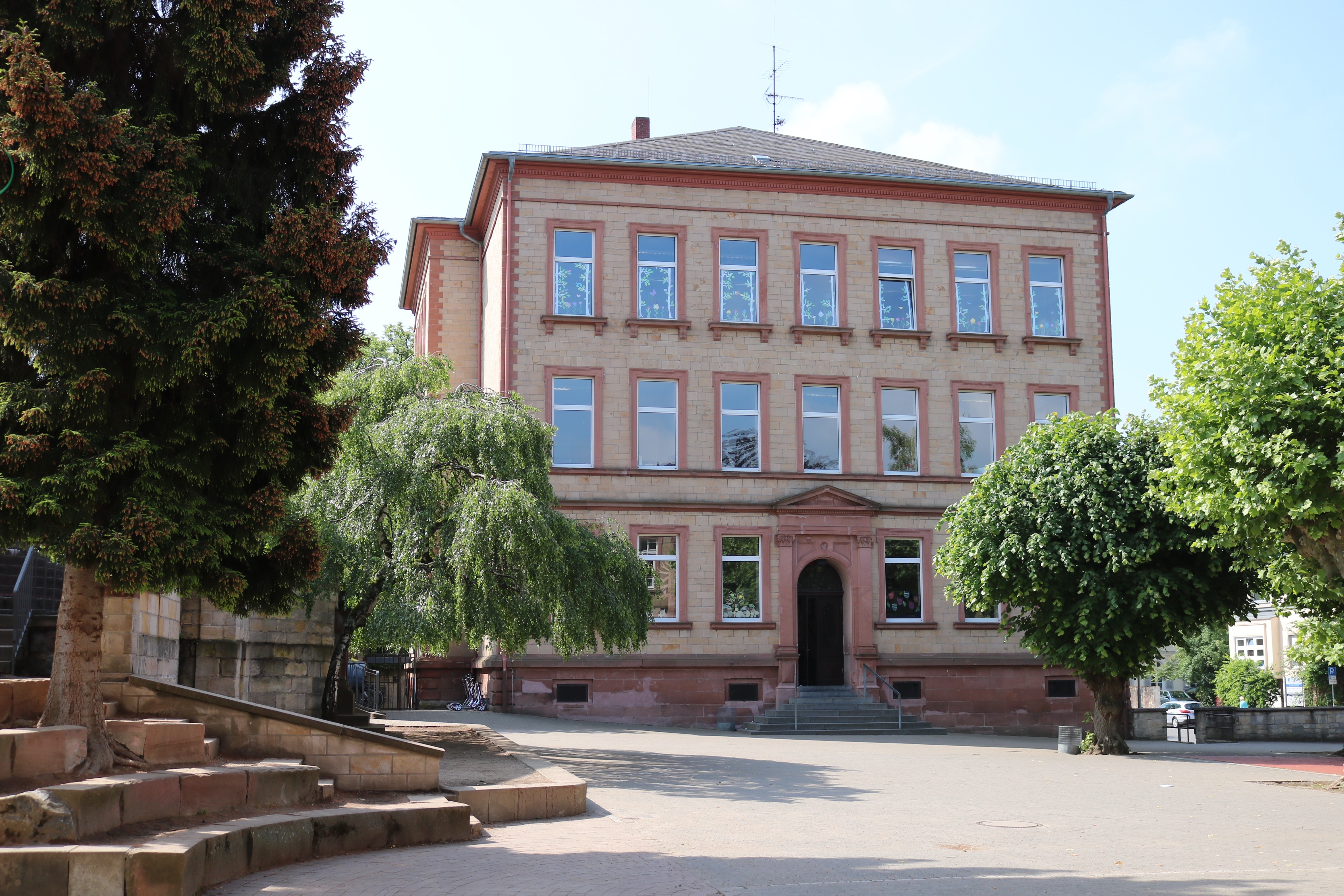 An der Kirchbergschule sind Baumarbeiten nötig.