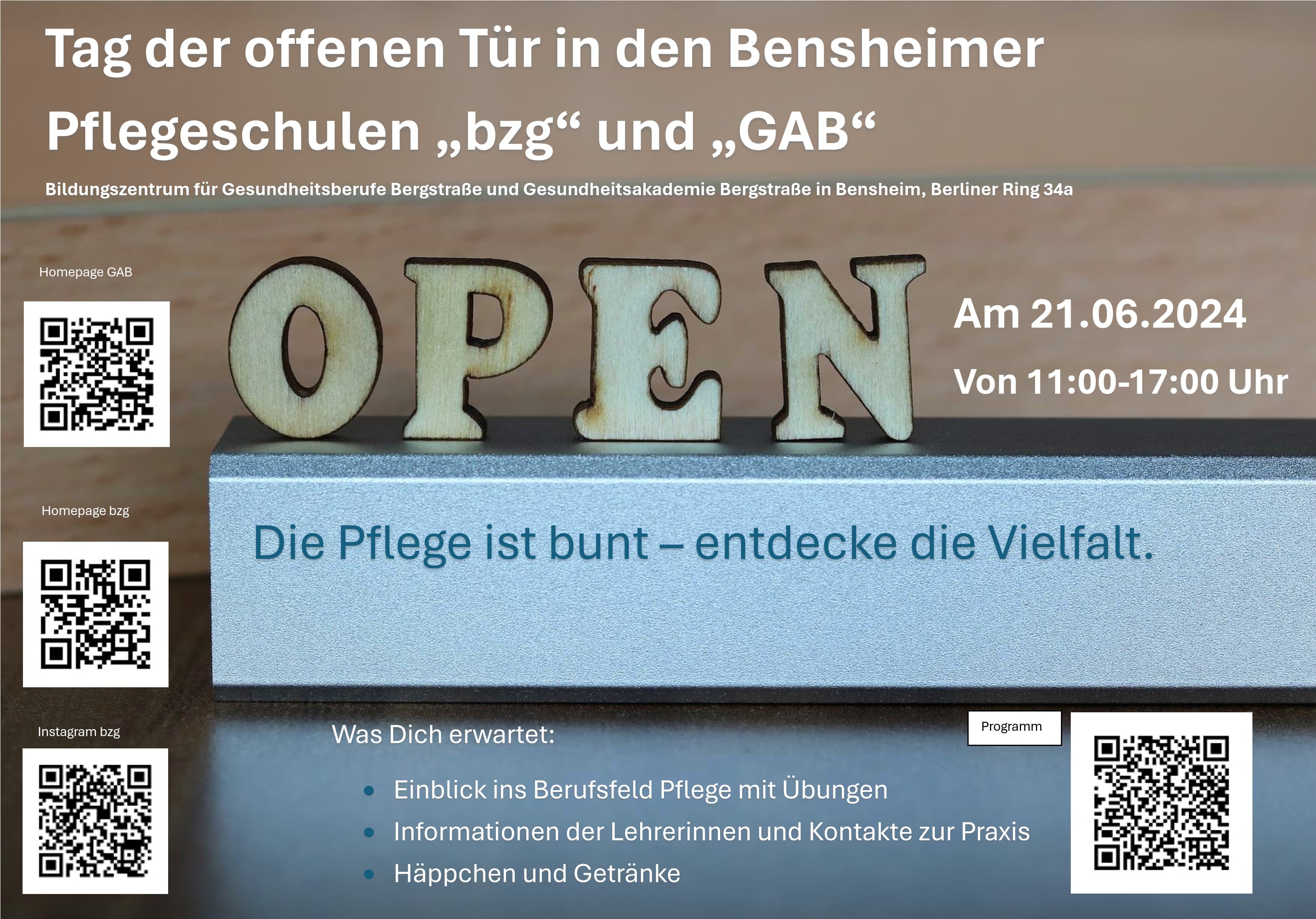 Flyer zur Veranstaltung