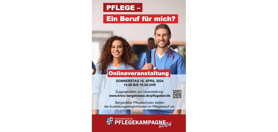 Der Flyer zur Online-Veranstaltung. Sie findet am 18. April 2024 von 14 bis 15:30 Uhr statt.