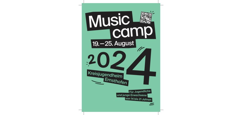 Vom 19. bis zum 25. August 2024 findet wieder das südhessische Musiccamp statt.