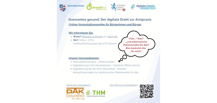 Beraten, vernetzen und unterstützen - das ist unser Job. Wir sind das Kompetenzzentrum für Telemedizin und E-Health Hessen (KTE Hessen) und helfen Abläufe und Anwendungen im deutschen Gesundheitswesen zu digitalisieren.