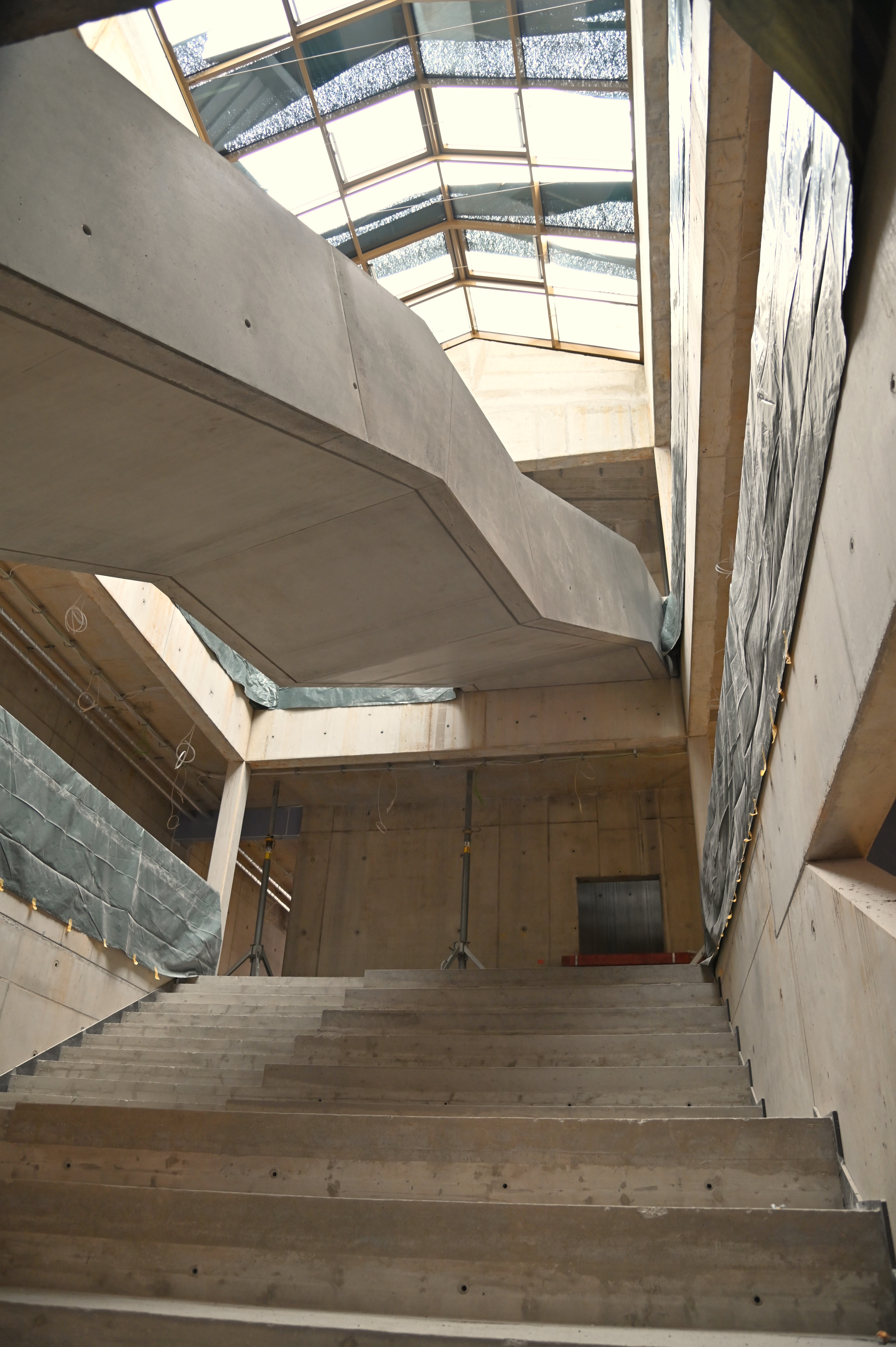 Eines der Großprojekte: Auch bei der Baustelle an der Schule in den Weschnitzauen in Biblis geht es voran.