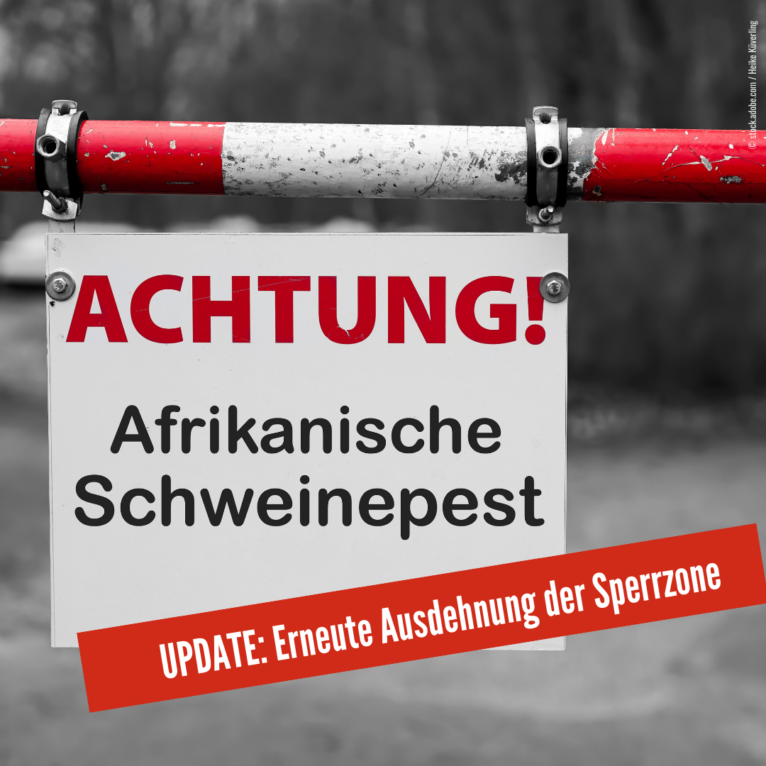 Erneute Ausdehnung der Sperrzone