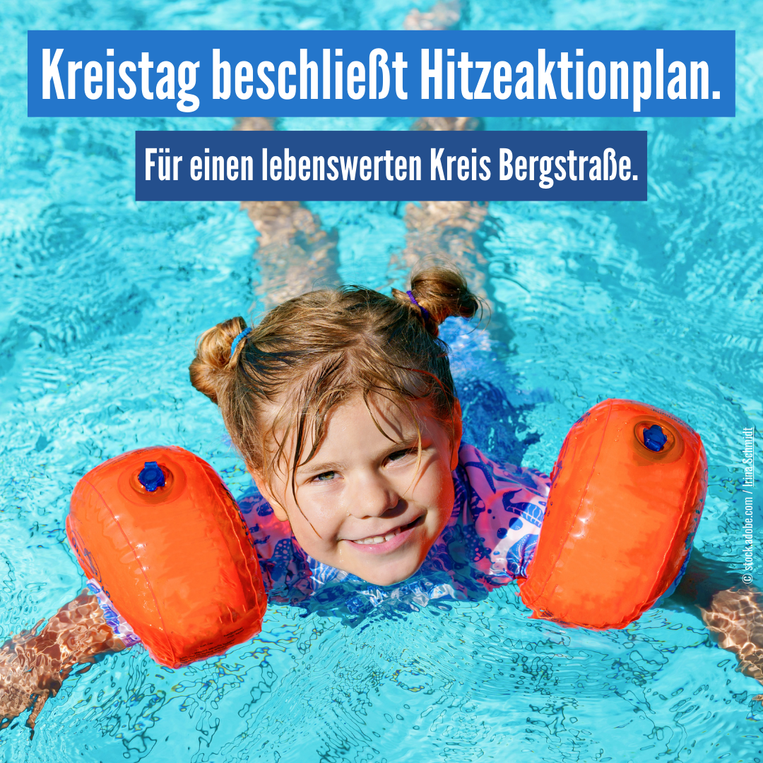 Der Kreis Bergstraße hat einen Hitzeaktionsplan verabschiedet.