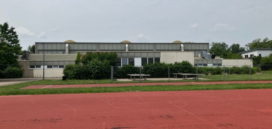 Die Altrheinhalle in Lampertheim.