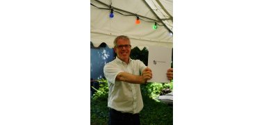 Stolz war Landrat Christian Engelhardt auf die eigene Mannschaft: Das Team LandRADsamt holte den zweiten Platz in der Kategorie „Größtes Team“. Stolz war Landrat Christian Engelhardt auf die eigene Mannschaft: Das Team LandRADsamt holte den zweiten Platz in der Kategorie „Größtes Team“.