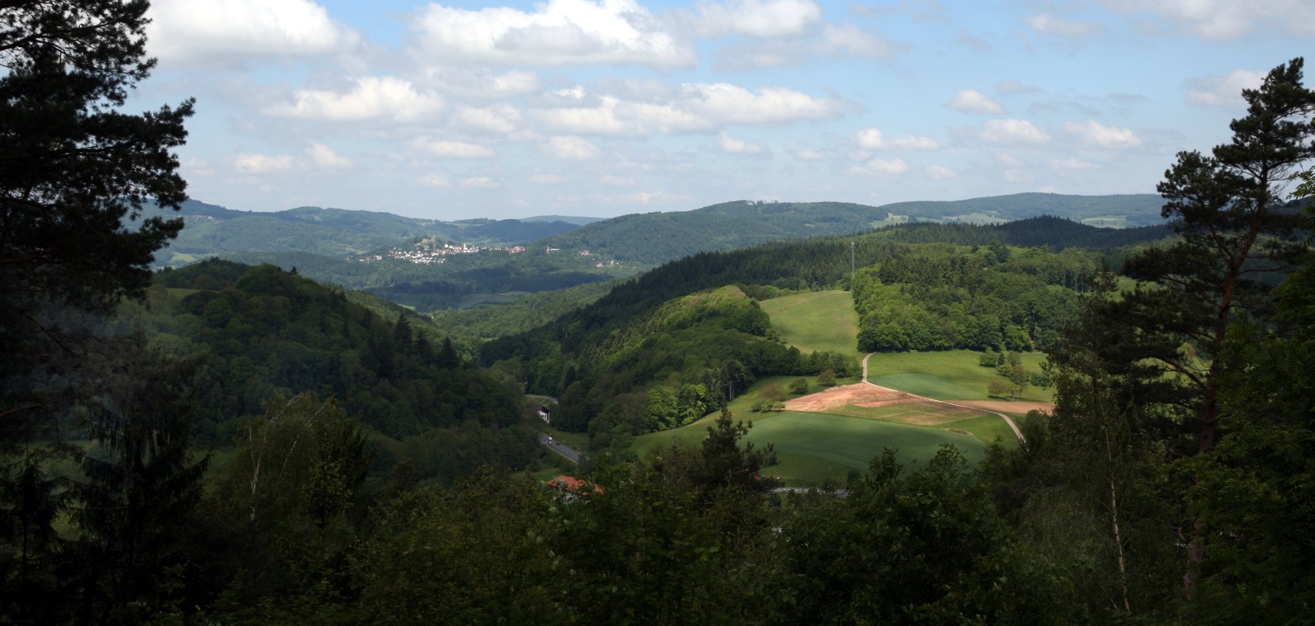 Grünfläche im Odenwald