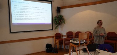 Nadesha Garms vermittelte in ihrem Vortrag praktische Hinweise zum strukturierten Umgang mit dem digitalen Nachlass.