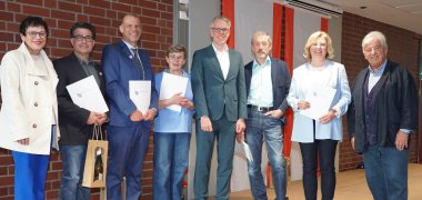 Alle Geehrten der Gruppe 1 Sport