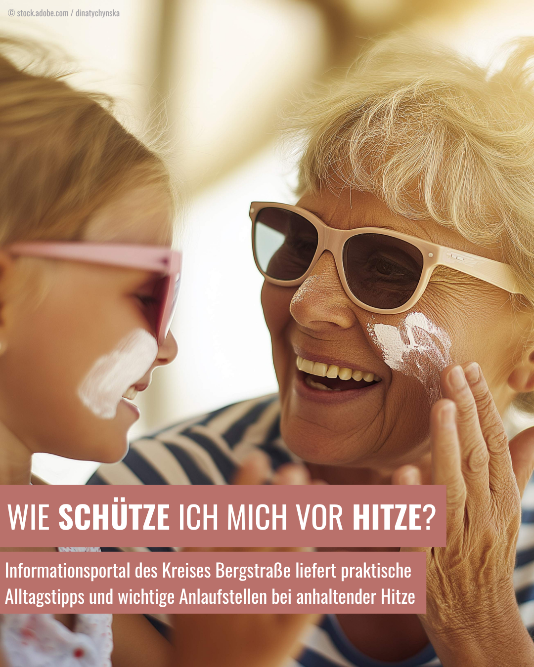 Hitzeschutz - wichtig für jung und alt