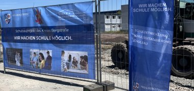 Baustelle LGL Die Baustelle am LGL.