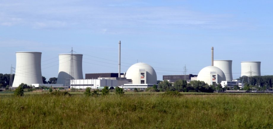 Das ehemalige Kernkraftwerk in Biblis.