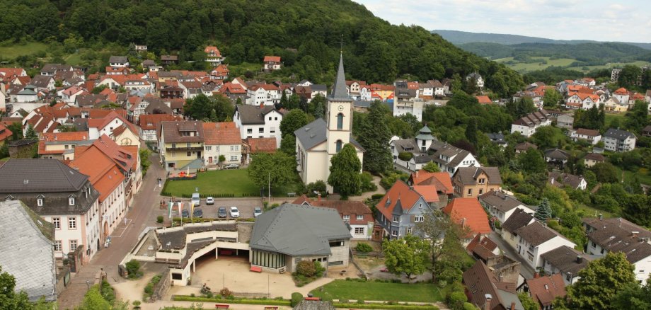 Dorfentwicklung Lindenfels Ein Panorama der Stadt Lindenfels
