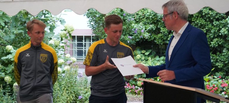 Platz 1 Radelaktivstes Team Auf Platz 1 der Radelaktivsten Teams steht der RV 03 Bürstadt.