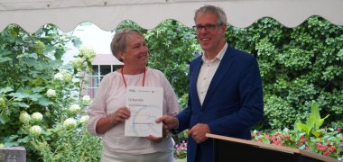 Platz 2 Radelaktivstes Team Gefolgt von Platz 2: Die Sparkasse Starkenburg, die gleichzeitig auch das größte Team ist.
