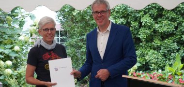 Platz 3 Radelaktivstes Team Platz 3 geht an den Ev. Kirchen Bensheim.