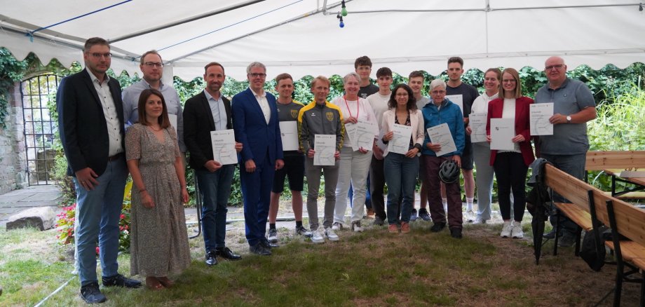 Stadtradeln 2026 Landrat Christian Engelhardt kürte die besten Radlerinnen und Radler des diesjährigen Stadtradelns 2026.