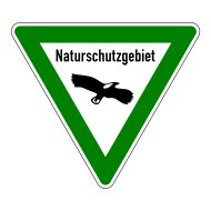 Schild Naturschutzgebiet