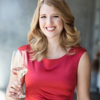 Deutschen Weinkönigin Caroline Guthier