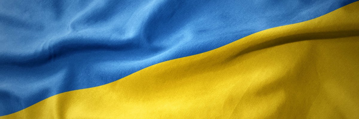 Ukrainische Flagge