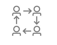 icons zur Arbeit set of business people icons, such as meeting, team, structure, communication, member, group
