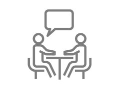 set of business people icons, such as meeting, team, structure, communication, member, group