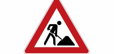 Buastellenschild