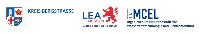 Logos Kreis Bergstraße, LEA und EMCEL