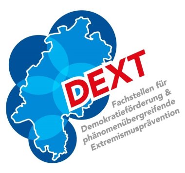 Logo DEXT Fachstelle zur Demokratieförderung und Extremismusprävention